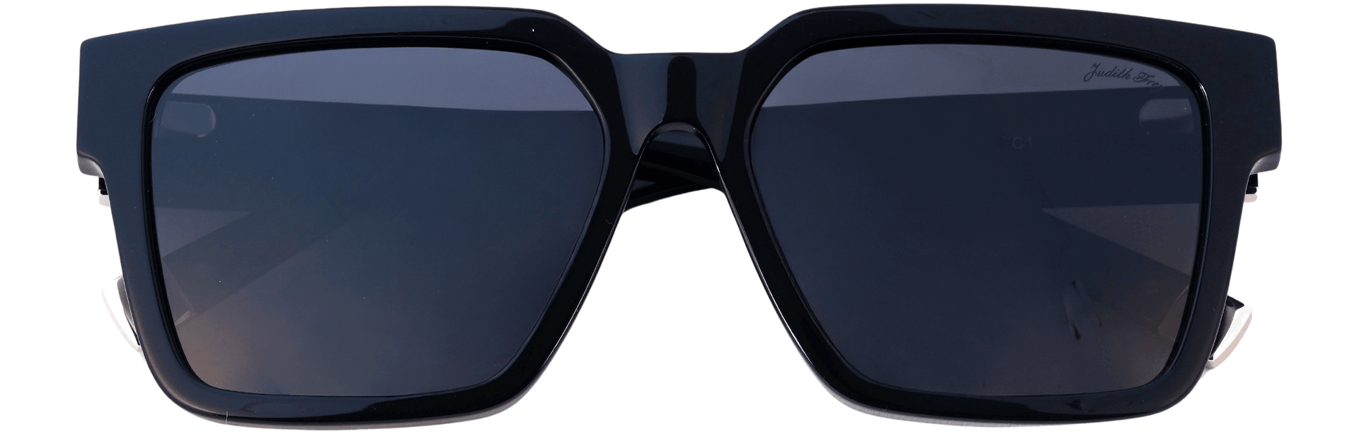 JF8575-C1-Handmade Bio Acetate-Jet Black - glassesbyahana.com