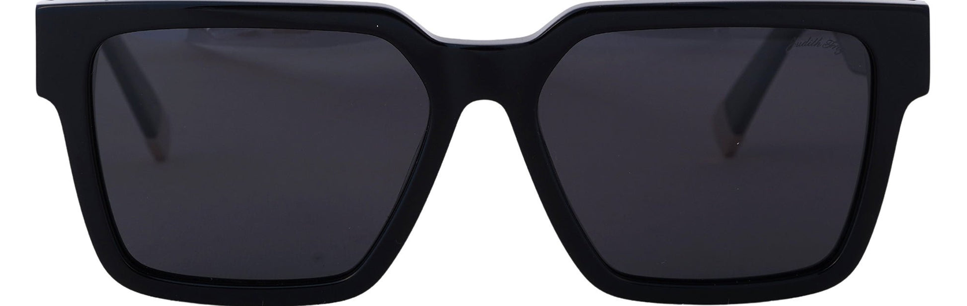 JF8575-C1-Handmade Bio Acetate-Jet Black - glassesbyahana.com