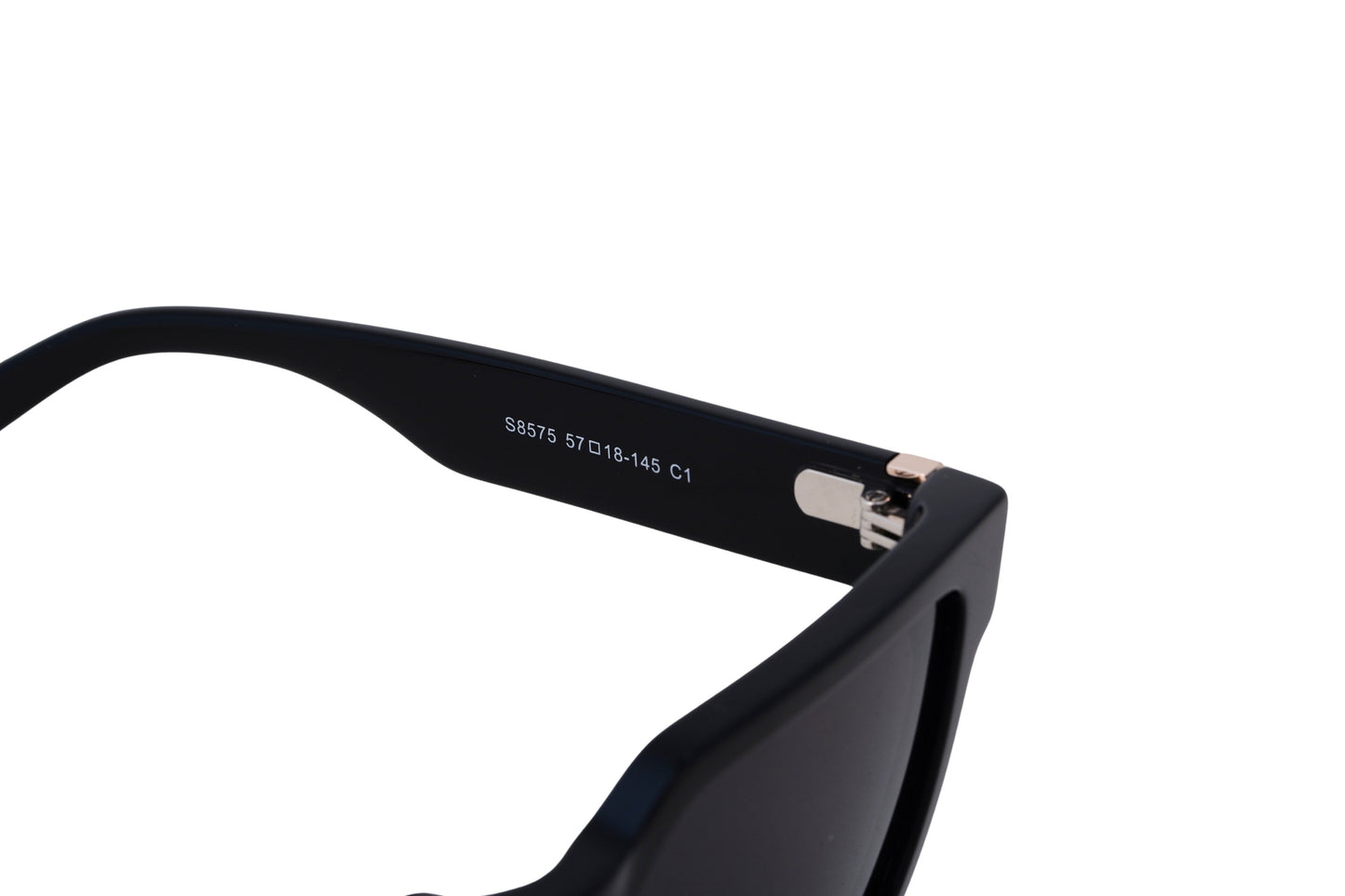 JF8575-C1-Handmade Bio Acetate-Jet Black - glassesbyahana.com