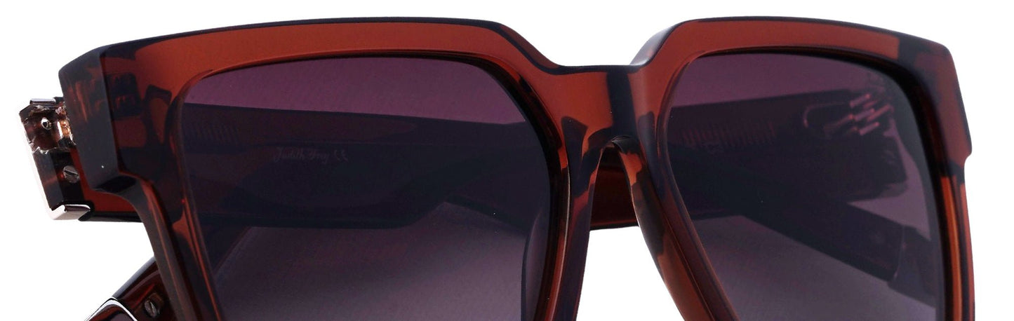 JF8575-C3-Handmade Bio Acetate-Mahogany Havana - glassesbyahana.com