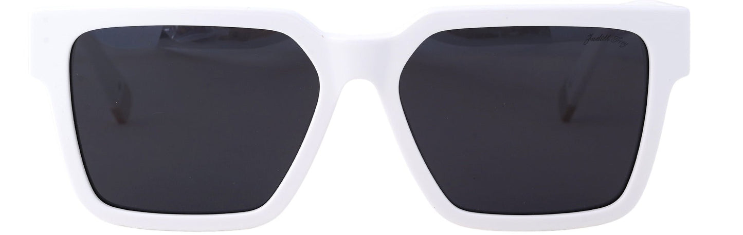 JF8575-C4-Handmade Bio Acetate-Arctic White - glassesbyahana.com