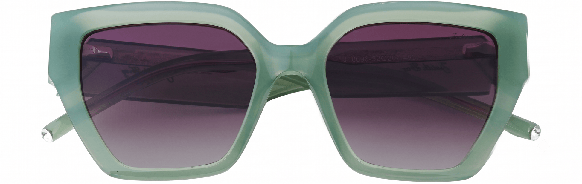 JF8696-C5-Handmade Bio Acetate-Sea Glass Green - glassesbyahana.com