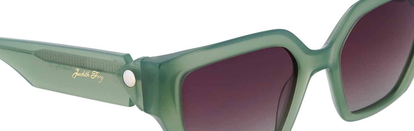 JF8696-C5-Handmade Bio Acetate-Sea Glass Green - glassesbyahana.com