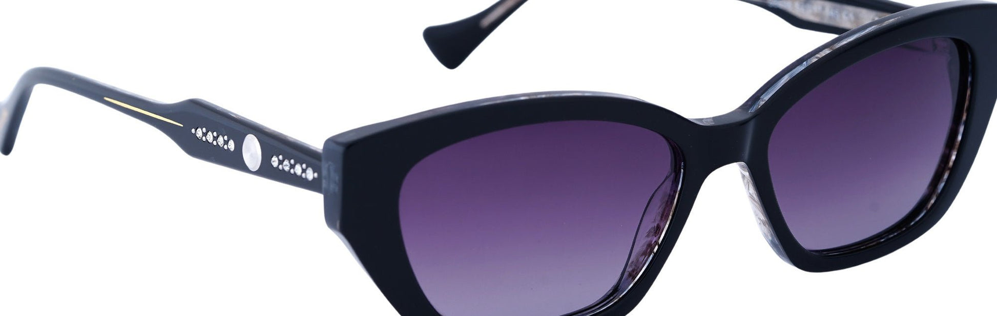JF8698-C1-Handmade Bio Acetate-Violet Noir - glassesbyahana.com