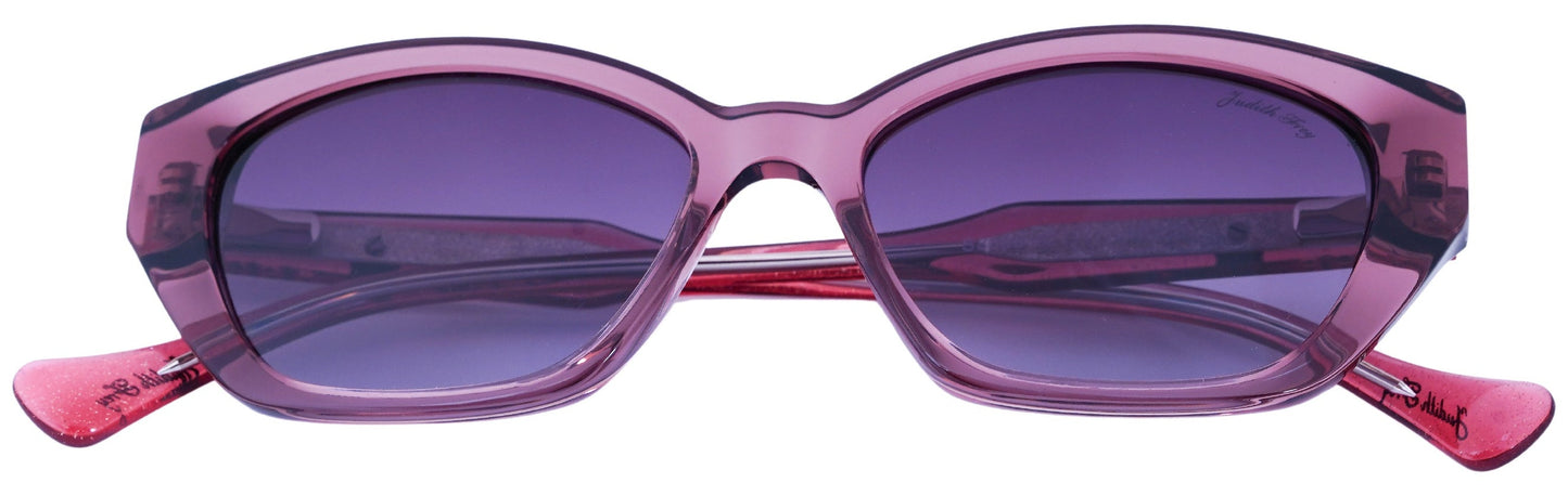 JF8698-C3-Handmade Bio Acetate-Mauve Rosette - glassesbyahana.com