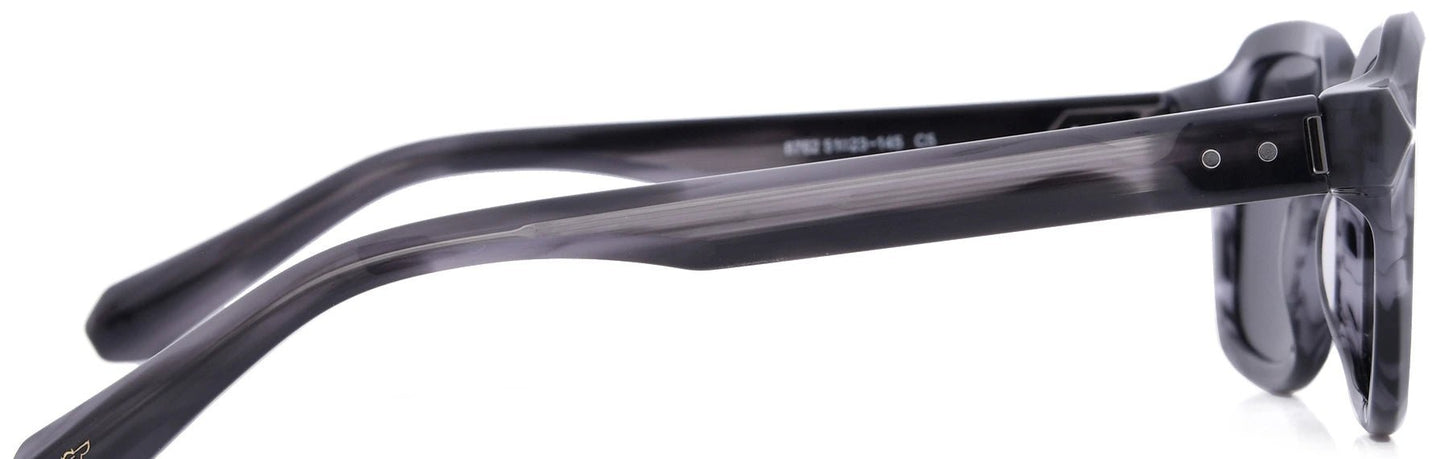 JF8762 - C5 - Handmade Bio Acetate - Midnight Black - glassesbyahana.com