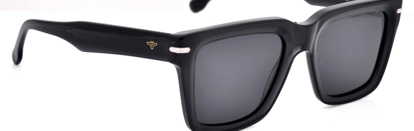 JF8769 - C4 - Handmade Bio Acetate - Midnight Black - glassesbyahana.com
