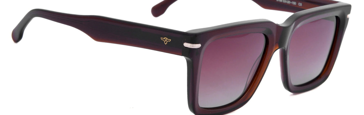 JF8769 - C5 - Handmade Bio Acetate - Havana Brown - glassesbyahana.com