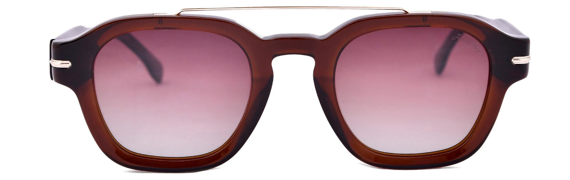 JF8775 - C5 - Handmade Bio Acetate - Havana Brown - glassesbyahana.com