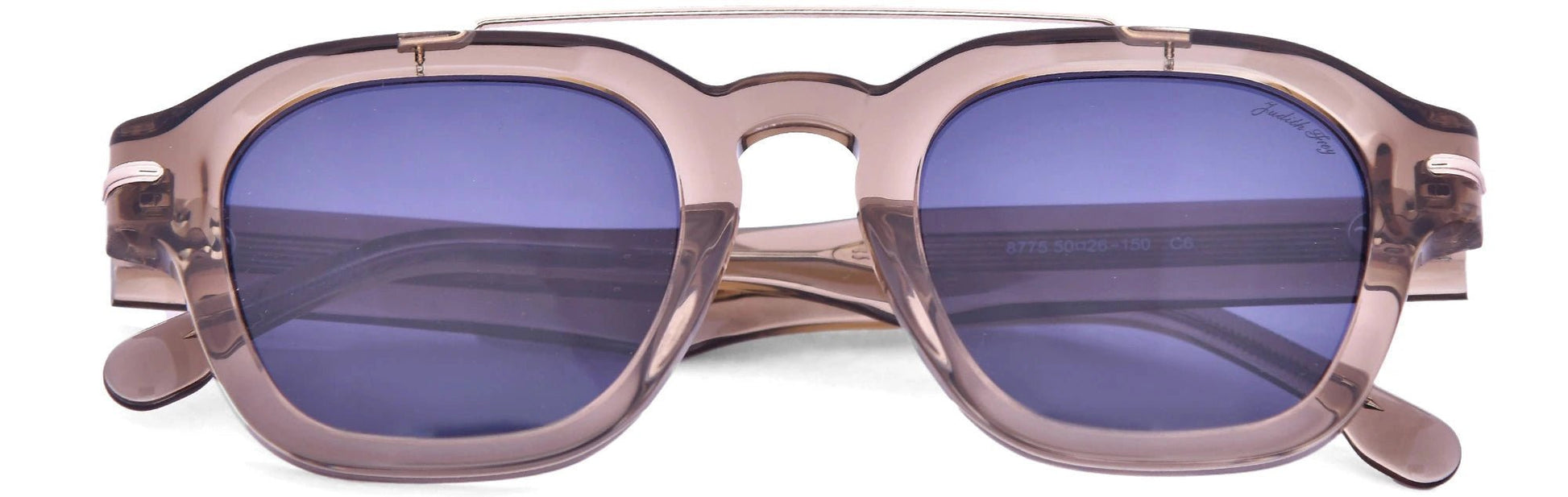 JF8775-C6-Handmade Bio Acetate-Slate Grey - glassesbyahana.com