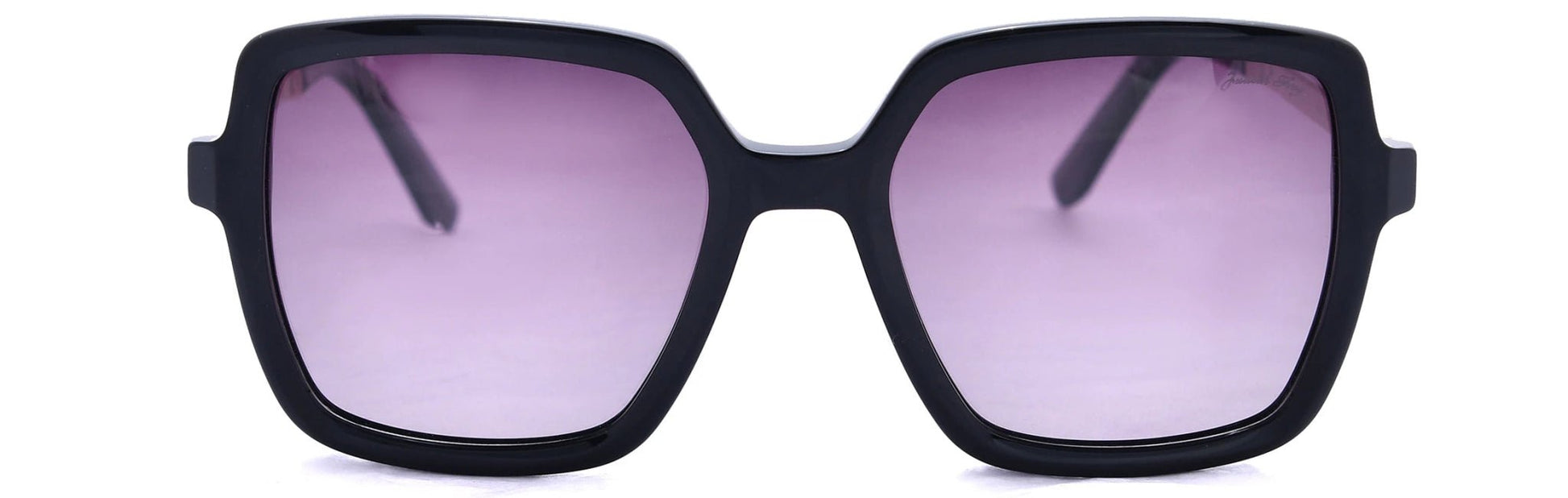 JF8781 - C1 - Handmade Bio Acetate - Midnight Black - glassesbyahana.com