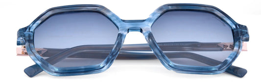JF8857 - C4 - Handmade Bio Acetate - Geometric - glassesbyahana.com