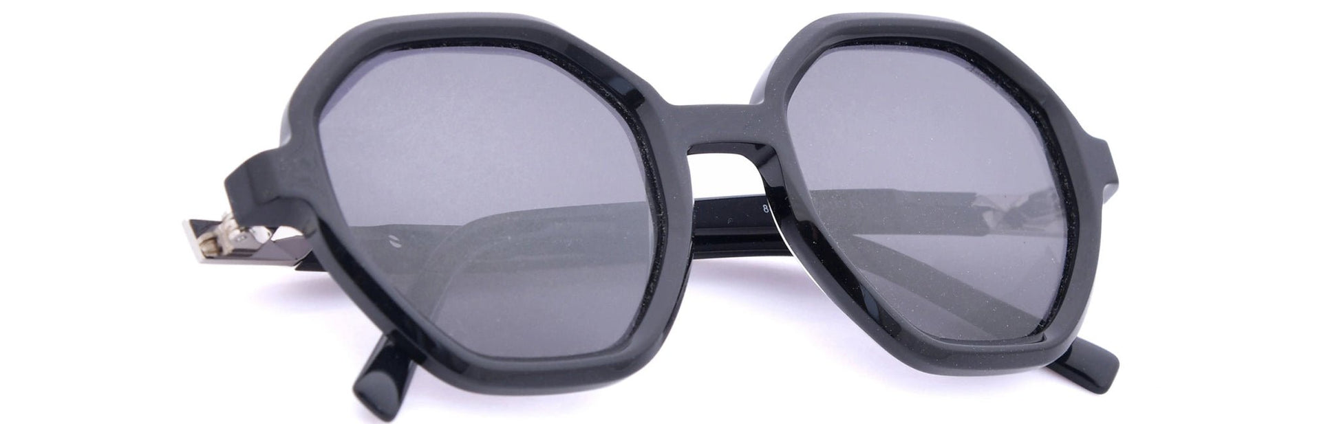 JF8859 - C1 - Handmade Bio Acetate - Midnight Black - glassesbyahana.com