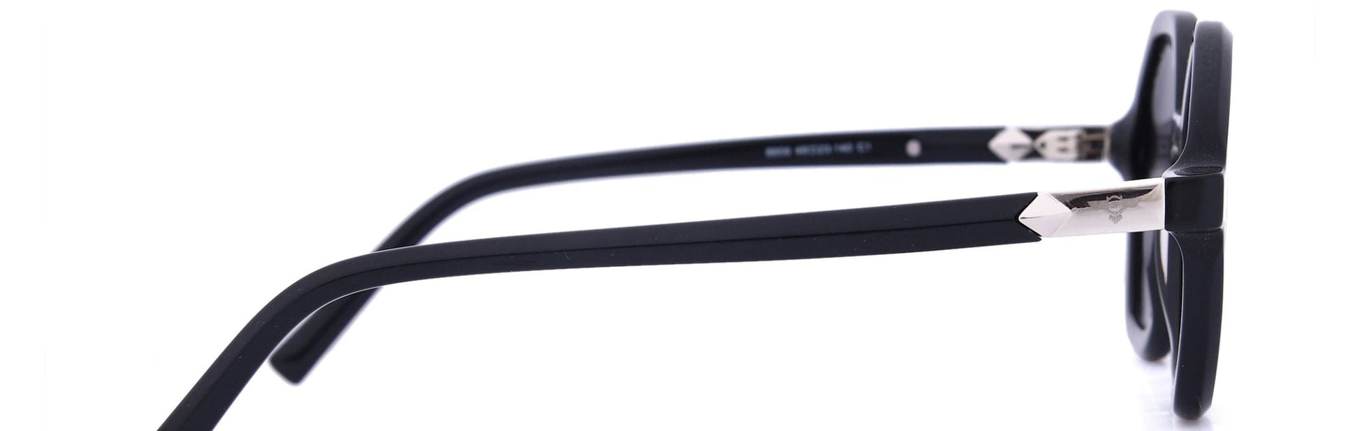 JF8859 - C1 - Handmade Bio Acetate - Midnight Black - glassesbyahana.com