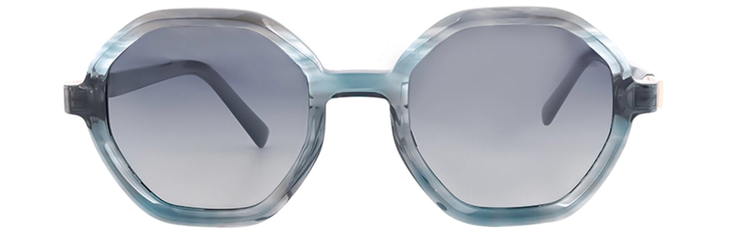 JF8859 - C4 - Handmade Bio Acetate - Glacier Blue - glassesbyahana.com