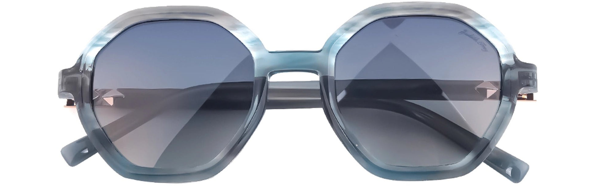 JF8859 - C4 - Handmade Bio Acetate - Glacier Blue - glassesbyahana.com