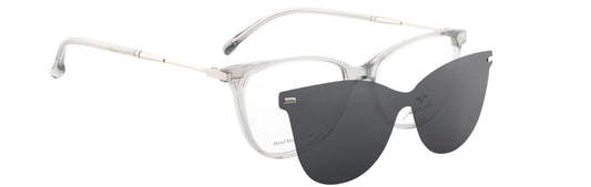 JF9196-C3-Handmade Bio Acetate-Translucent Grey - glassesbyahana.com