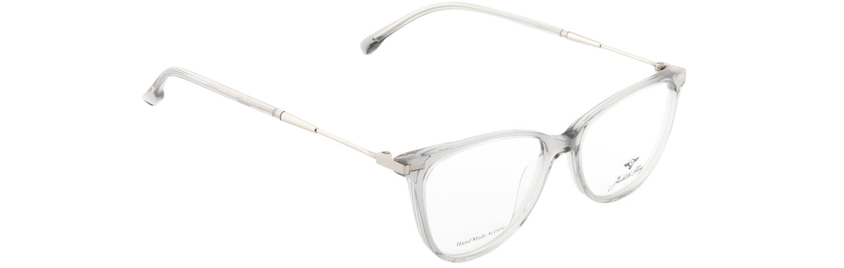 JF9196-C3-Handmade Bio Acetate-Translucent Grey - glassesbyahana.com