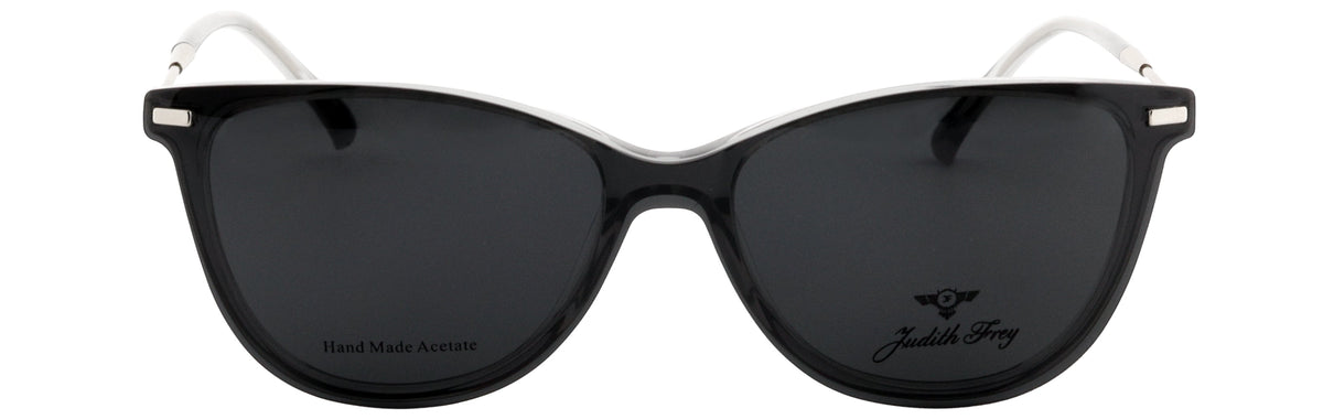 JF9196-C3-Handmade Bio Acetate-Translucent Grey - glassesbyahana.com
