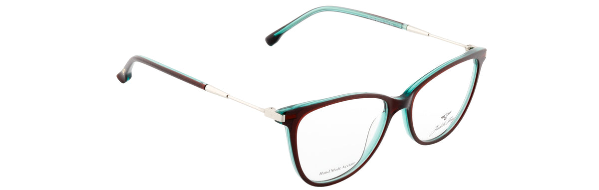 JF9196-C4-Handmade Bio Acetate-Merlot Moss - glassesbyahana.com