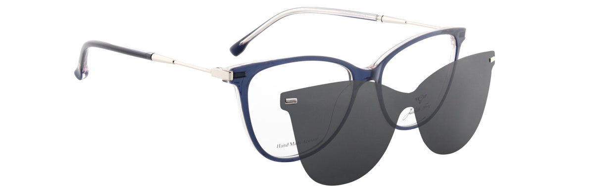 JF9196-C7-Handmade Bio Acetate-Glacier Blue - glassesbyahana.com