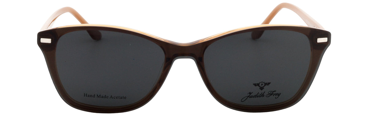 JF9217-C3-Handmade Bio Acetate-Translucent Amber - glassesbyahana.com