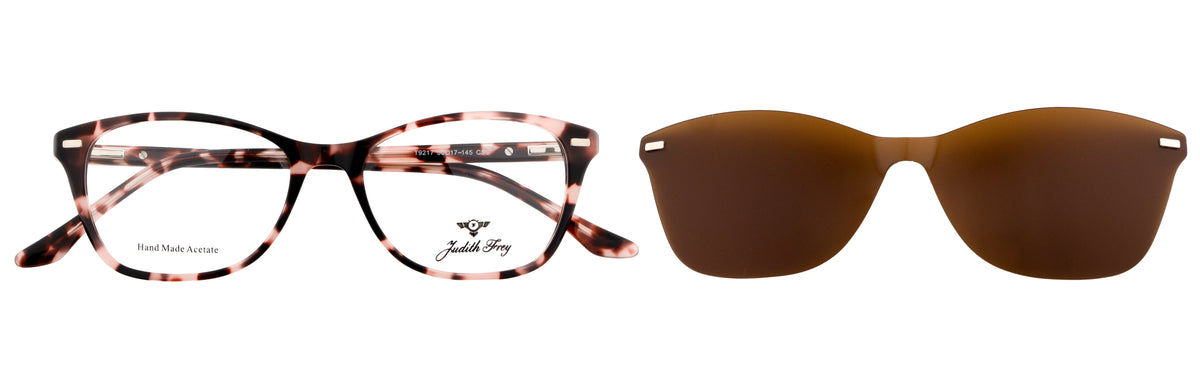 JF9217-C5-Handmade Bio Acetate-Camouflage Pink - glassesbyahana.com
