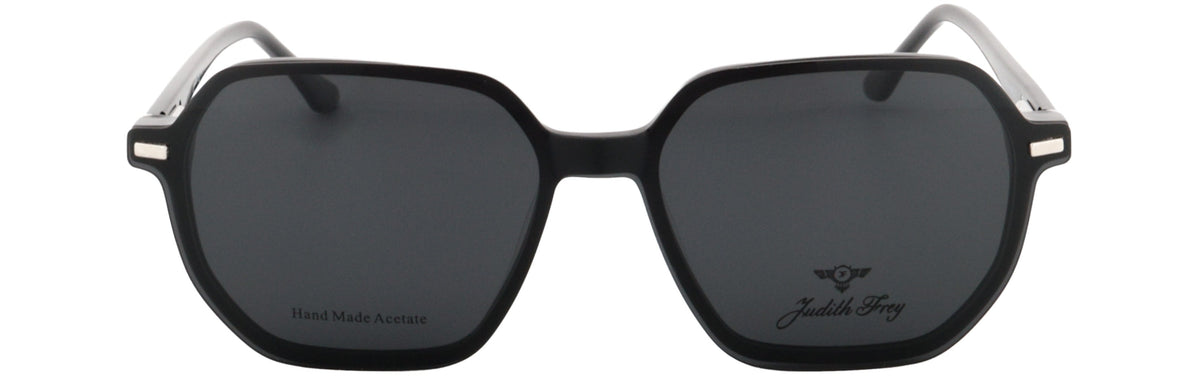 JF9219-C1-Handmade Bio Acetate-Midnight Black - glassesbyahana.com