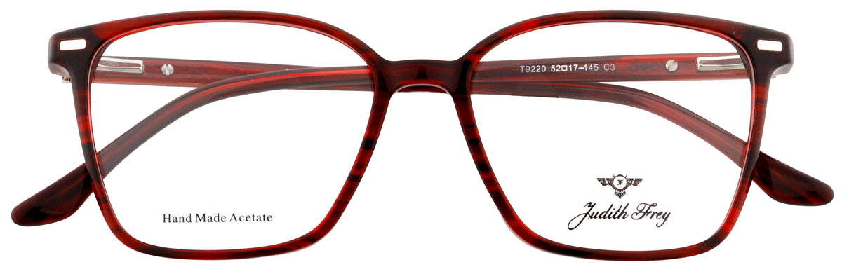 JF9220-C3-Handmade Bio Acetate-Scarlet Red - glassesbyahana.com