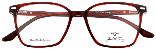 JF9220-C3-Handmade Bio Acetate-Scarlet Red - glassesbyahana.com