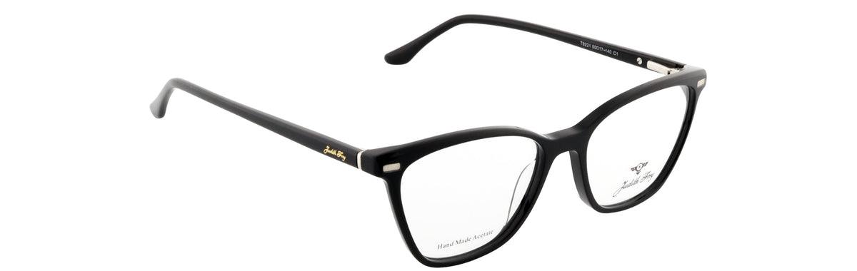JF9221-C1-Handmade Bio Acetate-Midnight Black - glassesbyahana.com