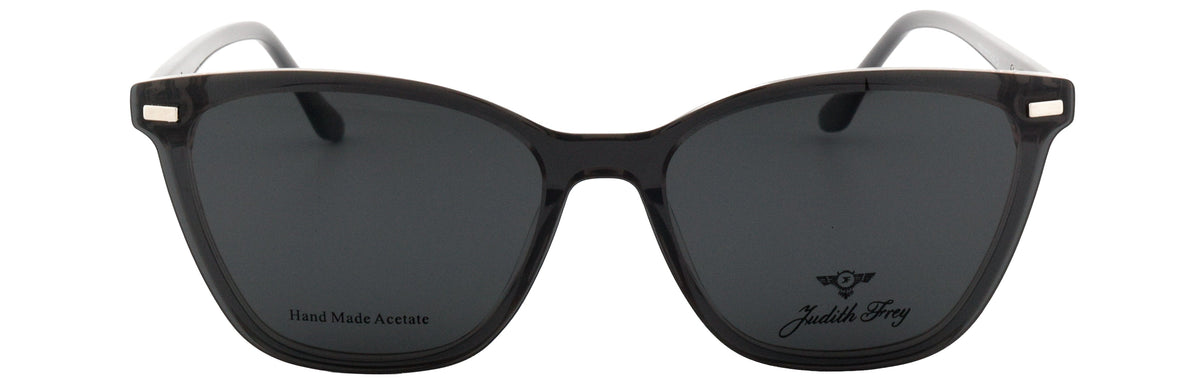 JF9221-C2-Handmade Bio Acetate-Translucent Grey - glassesbyahana.com
