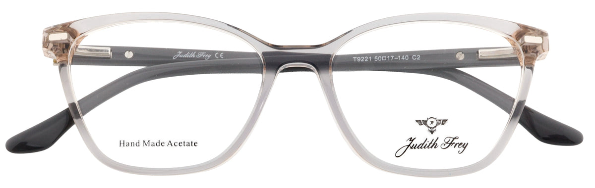JF9221-C2-Handmade Bio Acetate-Translucent Grey - glassesbyahana.com
