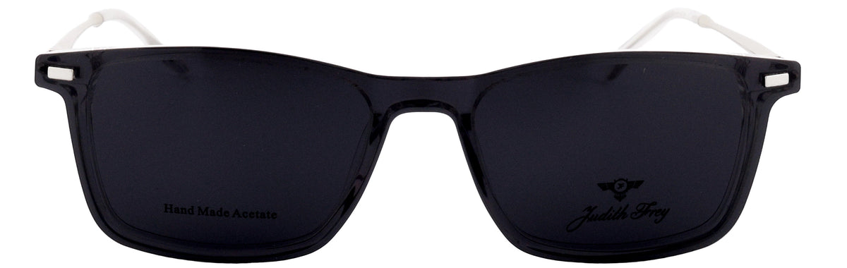 JF9337-C2-Handmade Bio Acetate-Crystal Clear - glassesbyahana.com