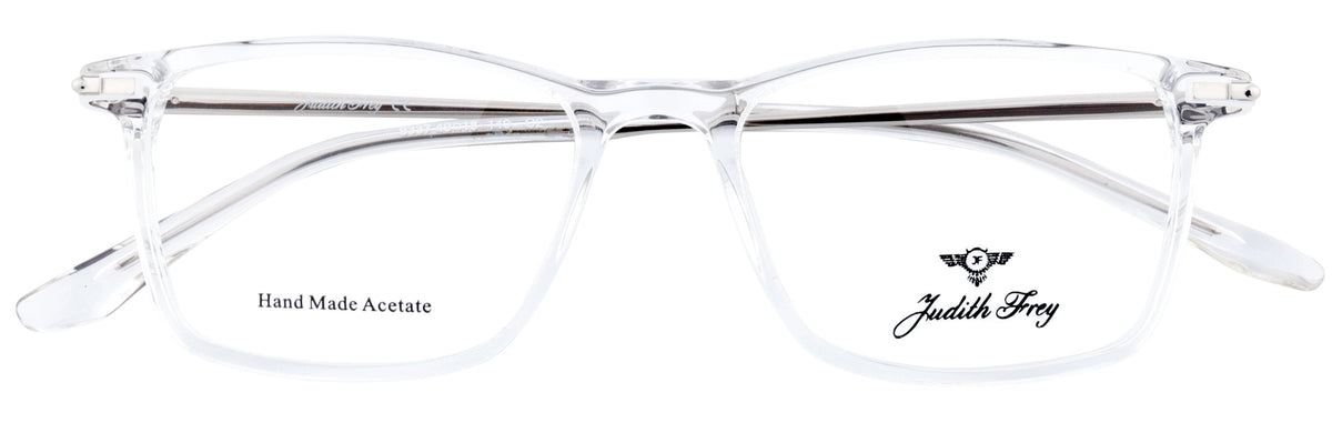 JF9337-C2-Handmade Bio Acetate-Crystal Clear - glassesbyahana.com