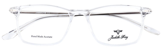 JF9337-C2-Handmade Bio Acetate-Crystal Clear - glassesbyahana.com