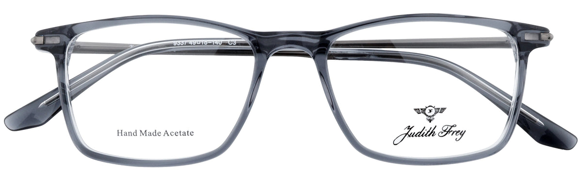 JF9337-C3-Handmade Bio Acetate-Translucent Grey - glassesbyahana.com