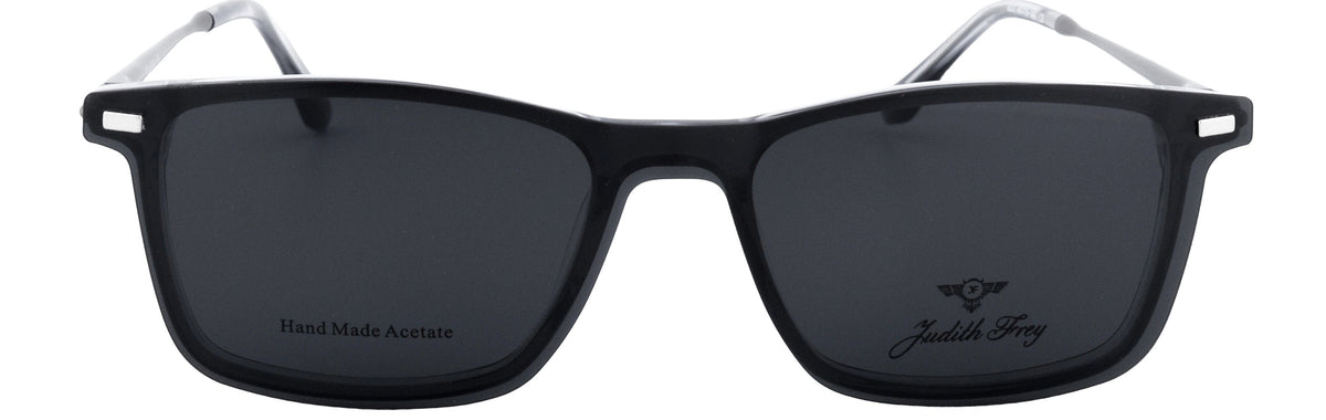 JF9337-C3-Handmade Bio Acetate-Translucent Grey - glassesbyahana.com