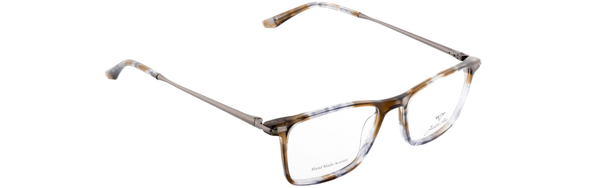 JF9337-C6-Handmade Bio Acetate-Smokey Brown - glassesbyahana.com