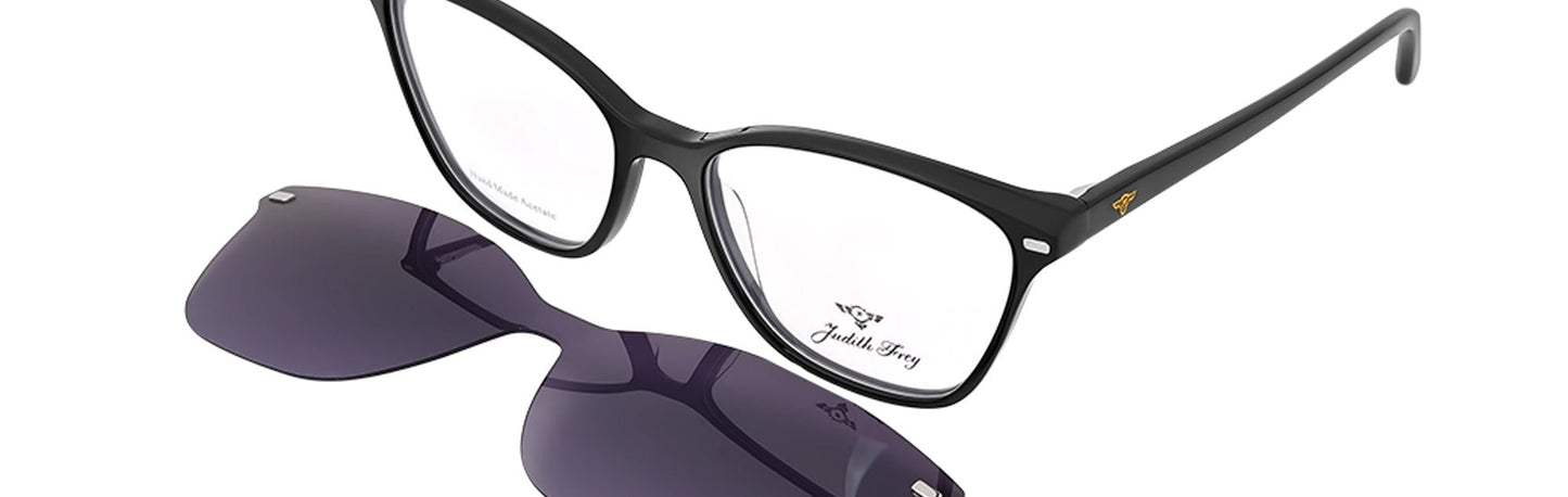 JF9423 - C1 - Clipon - Midnight Black - glassesbyahana.com