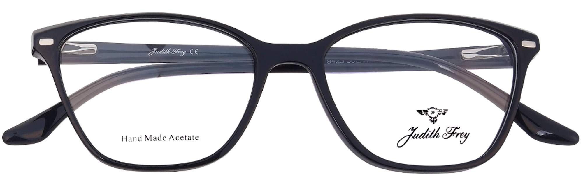 JF9423-C1-Handmade Acetate-Clipon-Midnight Black