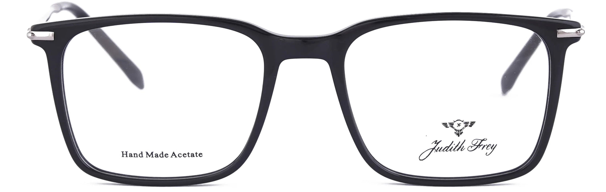 JF9658 - C1 - Handmade Bio Acetate - Midnight Black - glassesbyahana.com