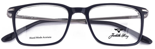 JF9658 - C10 - Handmade Bio Acetate - Midnight Black - glassesbyahana.com