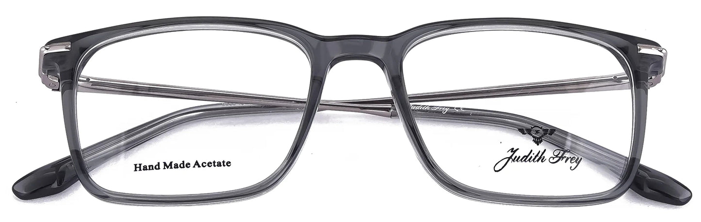 JF9658 - C2 - Handmade Bio Acetate - Slate Grey - glassesbyahana.com