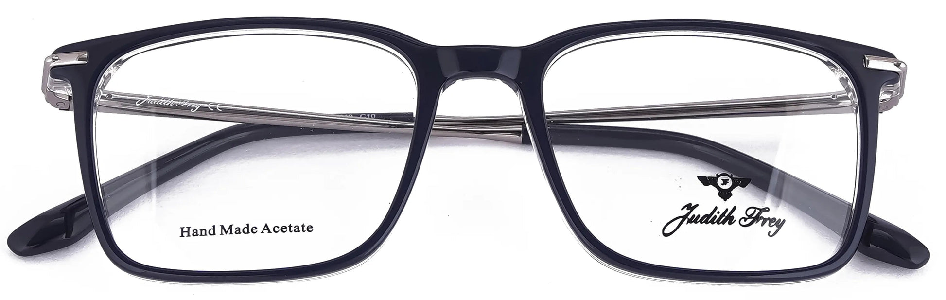 JF9658 - C6 - Handmade Bio Acetate - Glacier Blue - glassesbyahana.com