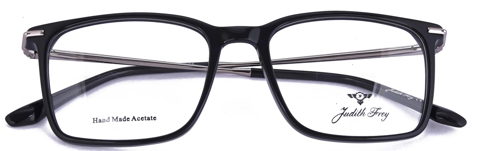 JF9659 - C1 - Handmade Bio Acetate - Midnight Black - glassesbyahana.com