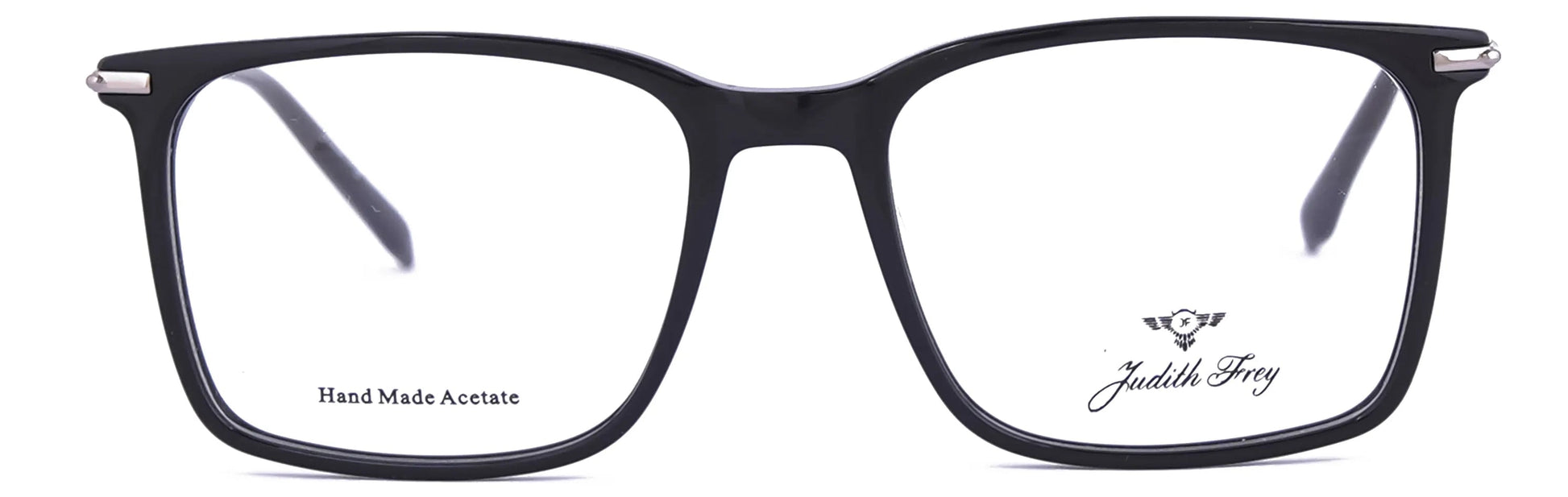 JF9659 - C1 - Handmade Bio Acetate - Midnight Black - glassesbyahana.com