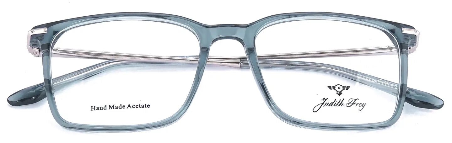 JF9659 - C2 - Handmade Bio Acetate - Forest Green - glassesbyahana.com