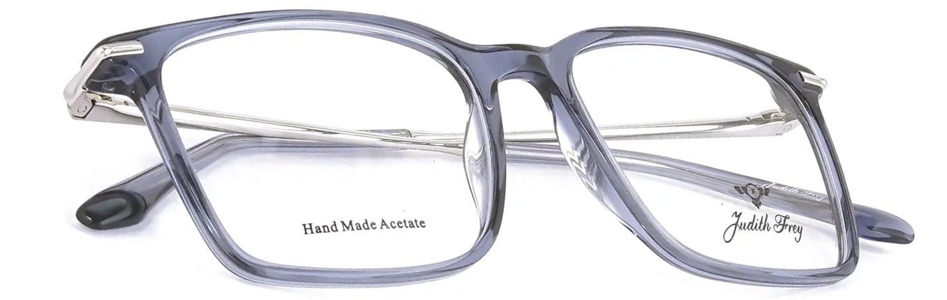 JF9659 - C6 - Handmade Bio Acetate - Glacier Blue - glassesbyahana.com