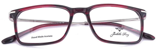 JF9659 - C9 - Handmade Bio Acetate - Burgundy Wine - glassesbyahana.com